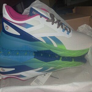 Reebok Nanoflex Parafit TR SO Mens/Womans White/Always Blue/Vector Blue